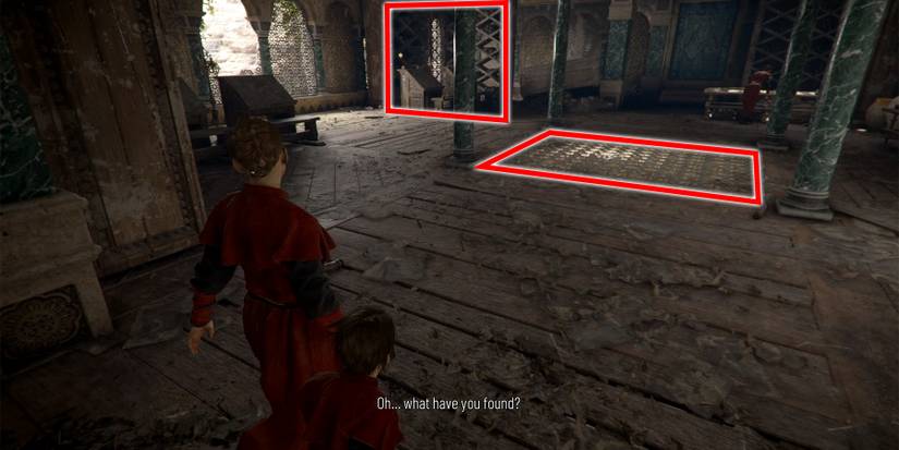 the second floor of the alchemy laboratory in a plague tale requiem