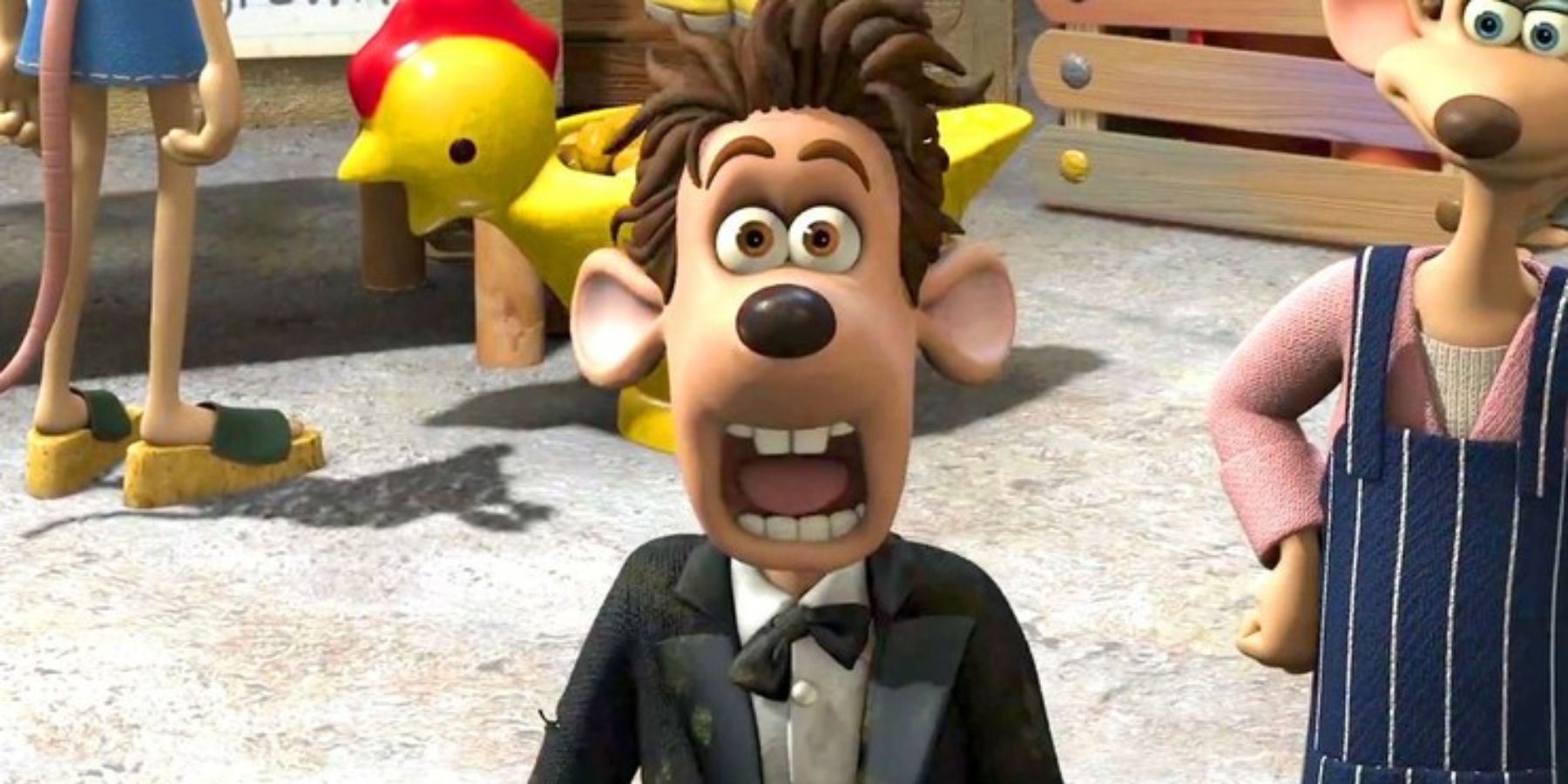 A shocked Roddy in Flushed Away