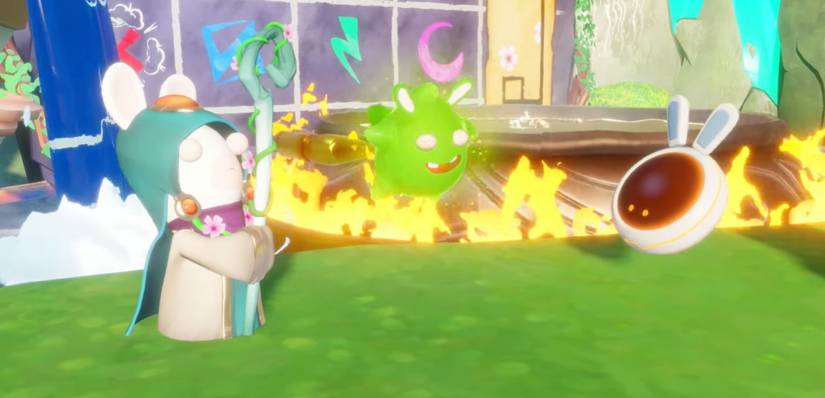 toxicomet mario rabbids quest for courage spark