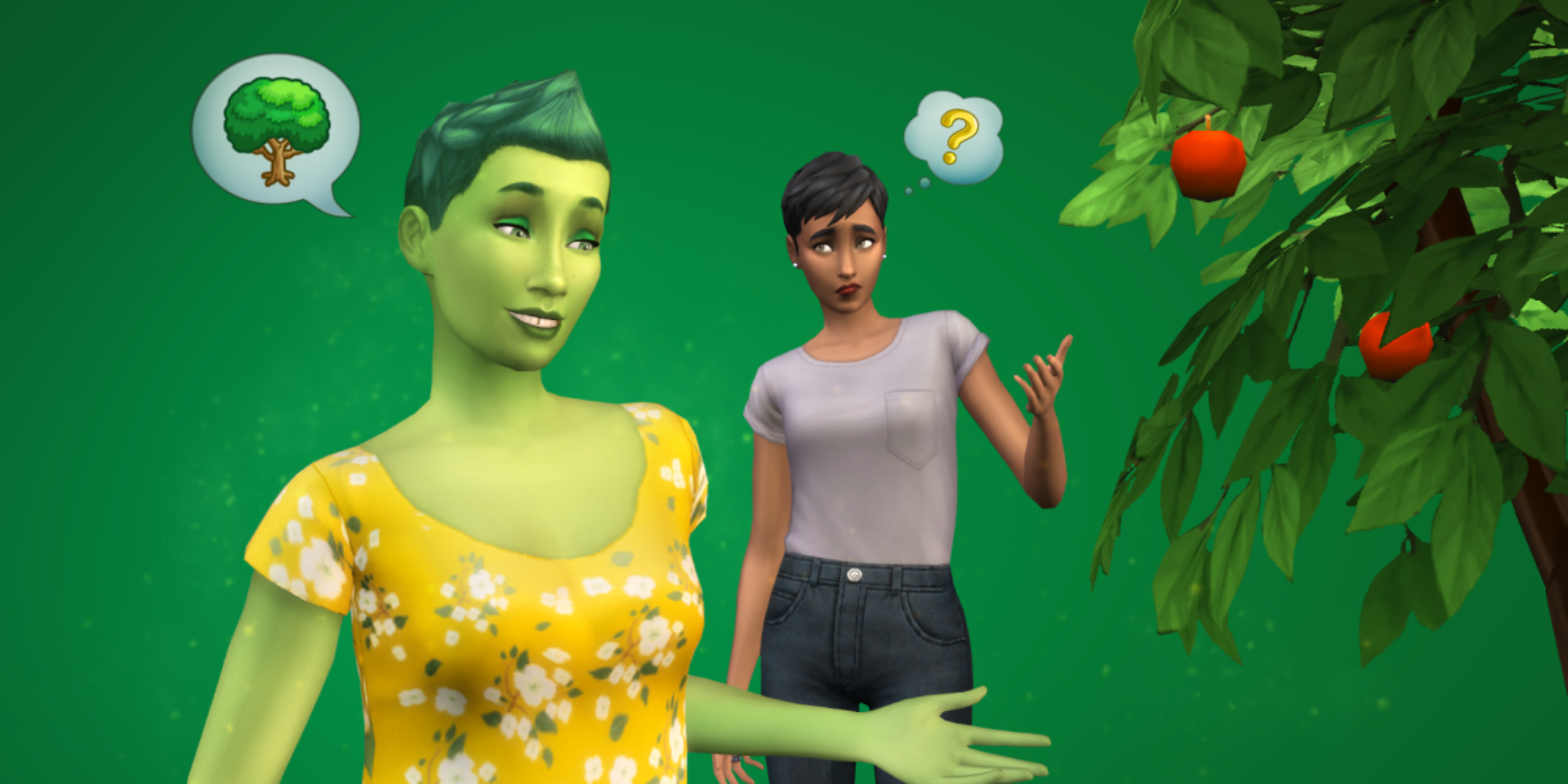 Plant Sims in The Sims 4