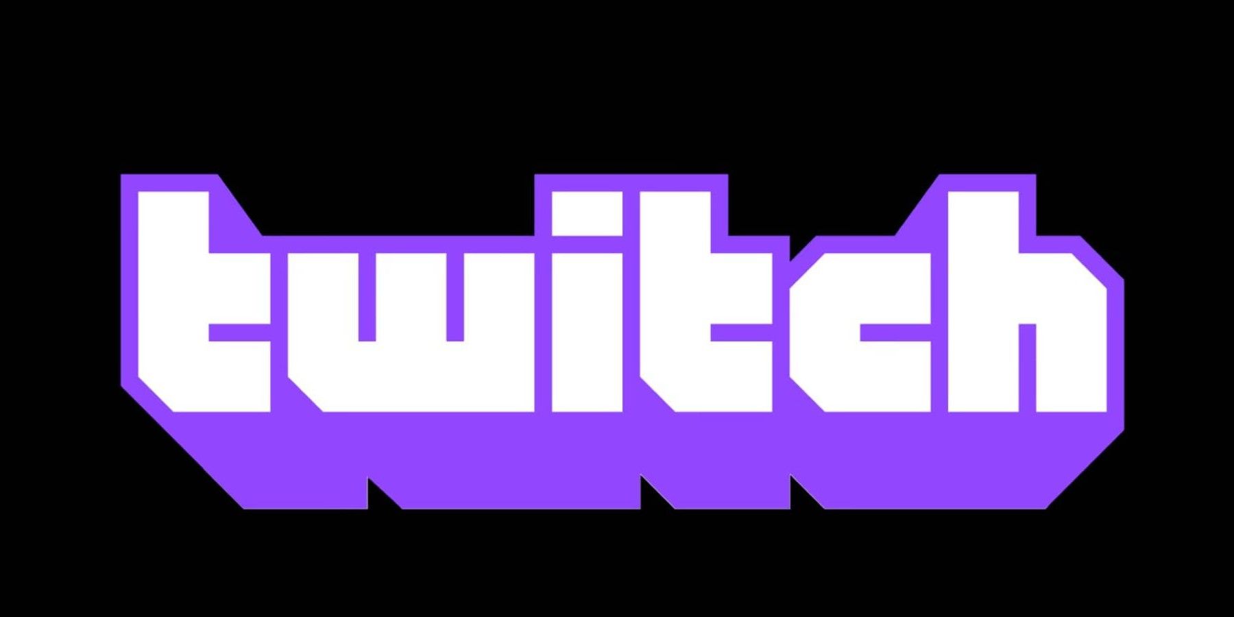 twitch purple text with black background