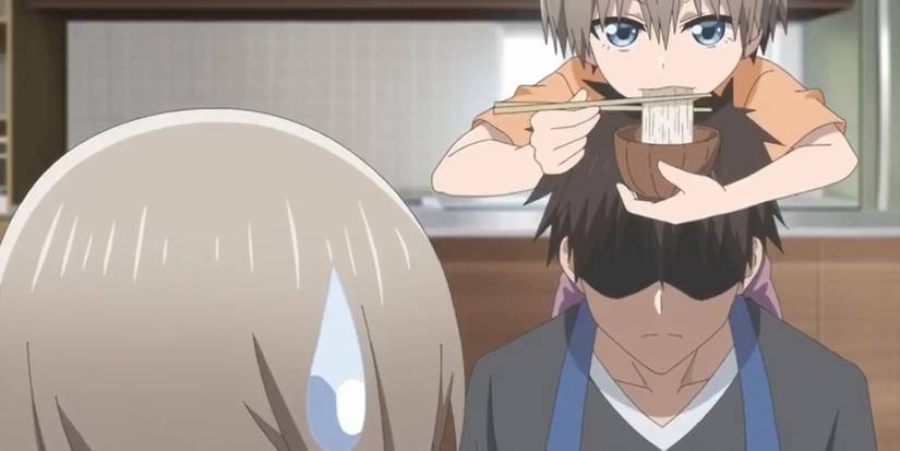 uzakichanwantstohangout-uzakihangsoversakuraisheadassheeatsudon