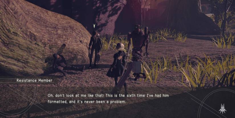 The Wandering Couple in NieR: Automata