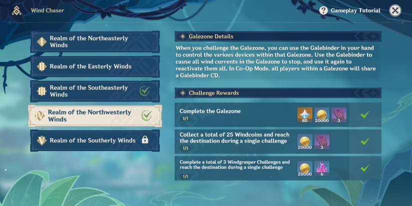 Chase R Doman Genshin Impact: Wind Chaser Domain Guide - Day 4