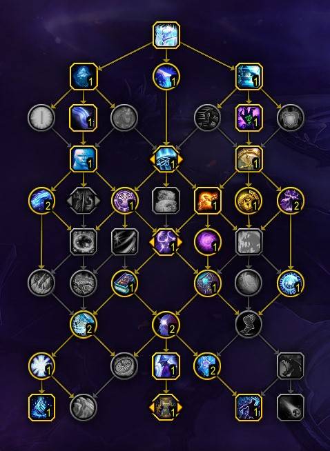 Mage class talent build in World of Warcraft Dragonflight