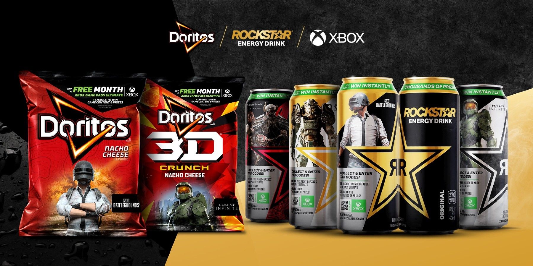xbox doritos rockstar energy drink promotion