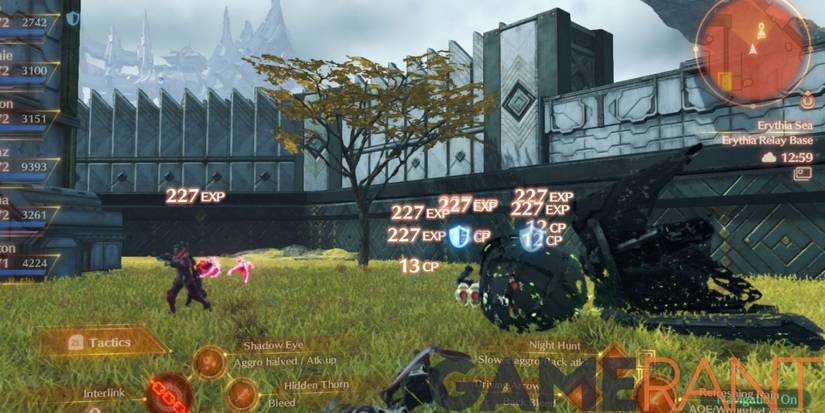 xenoblade chronicles 3 exp cp gain