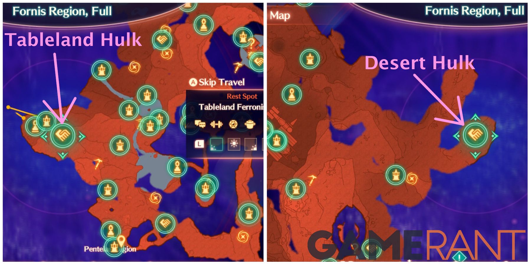 xenoblade Chronicles 3 форнис регион ферронис халкс