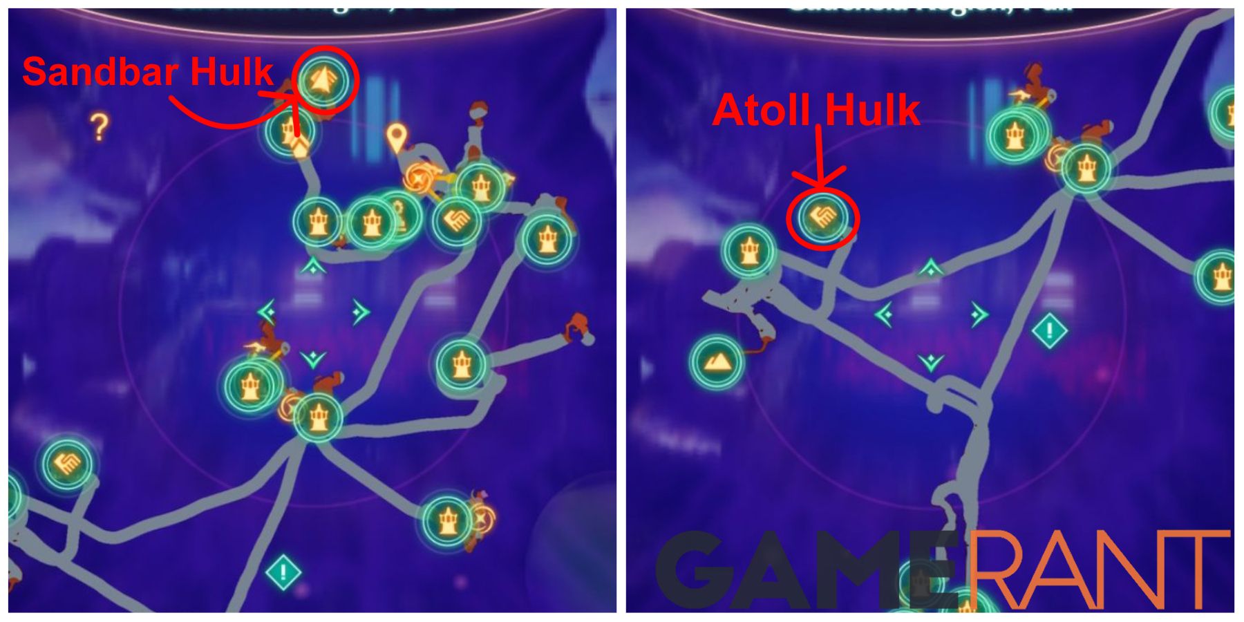 xenoblade Chronicles 3 песчаная отмель атолл халк