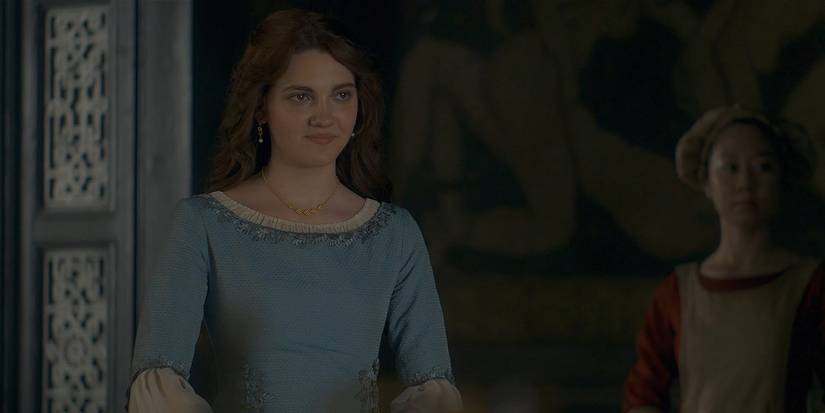 A young Alicent Hightower in House of the Dragon.