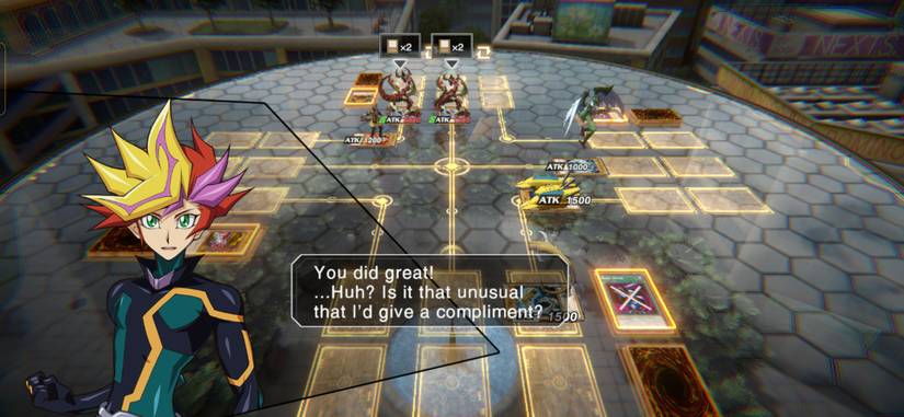 Playmaker from Yu-Gi-Oh anime as Yu-Gi-Oh Cross Duel Tag Partner