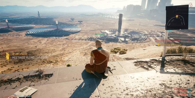 zen master in the badlands in cyberpunk 2077