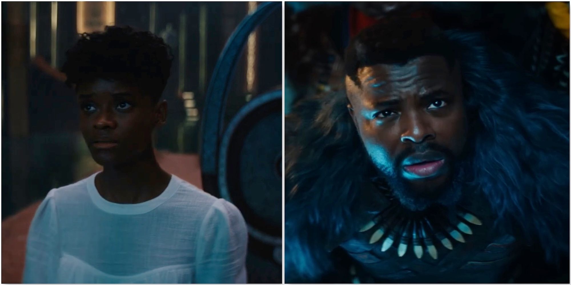 Shuri and M'Baku in Black Panther Wakanda Forever