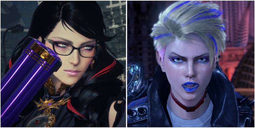 Bayonetta and Viola in Bayonetta 3