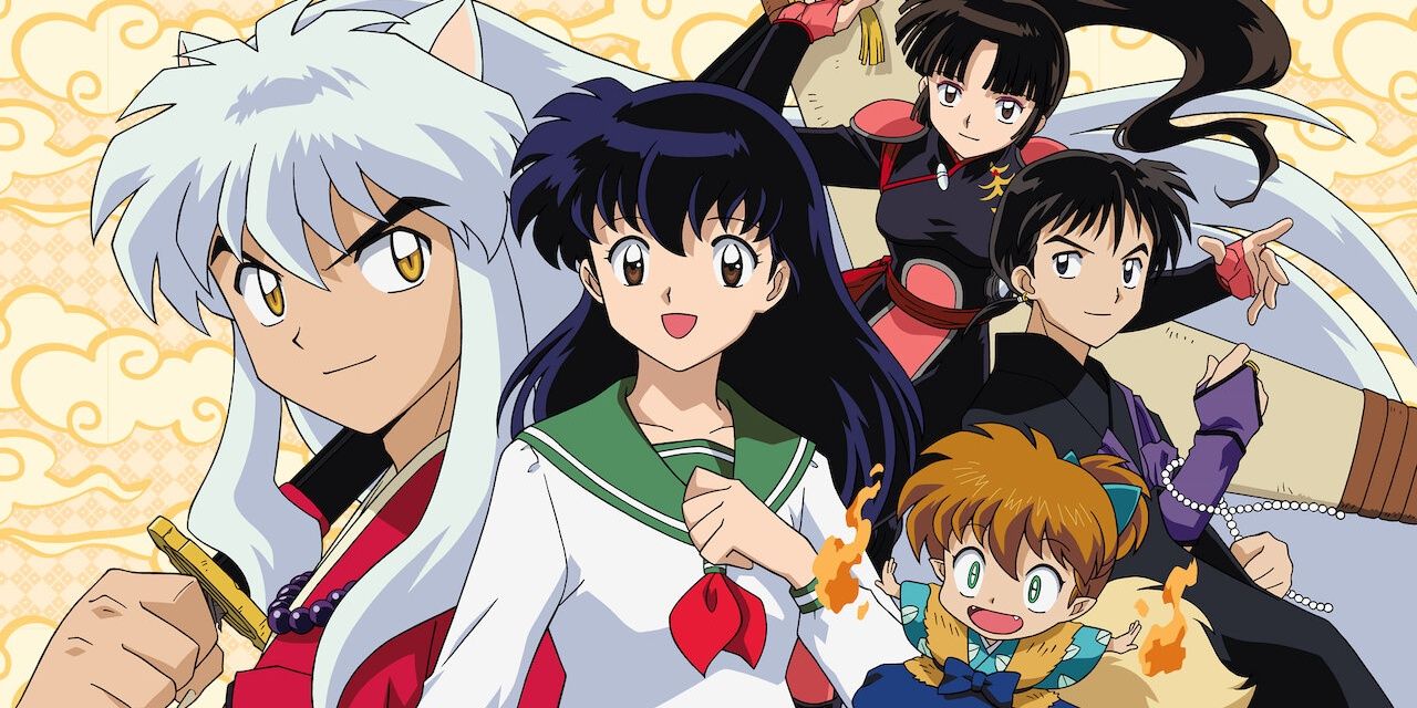16th Century Anime- Inuyasha, promo art all the characters