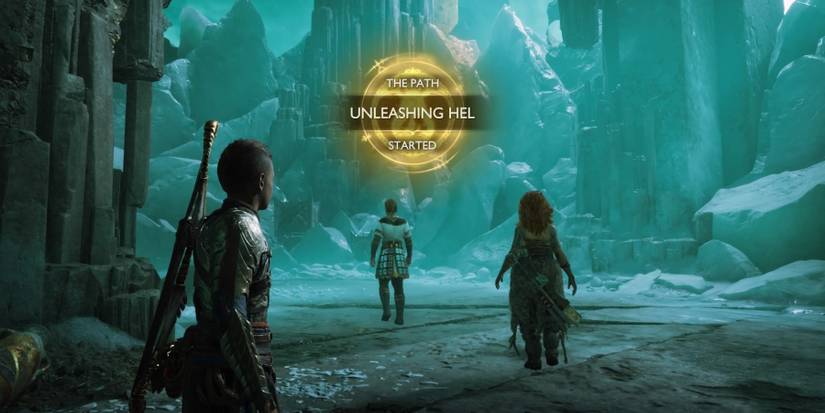 Atreus, Heimdall, and Thrud in God of War Ragnarok