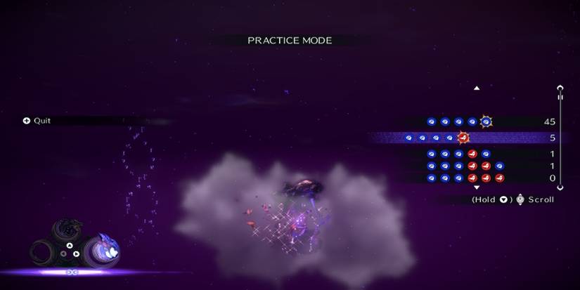 Practice Mode in Bayonetta 3