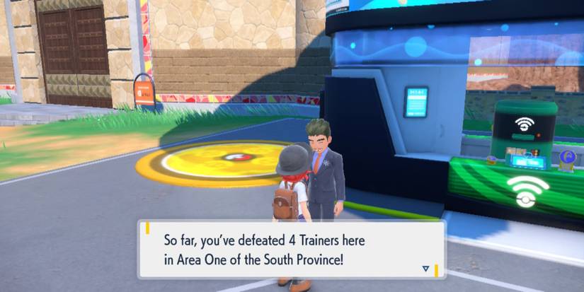 Defeating trainers in Pokemon Scarlet & Violet