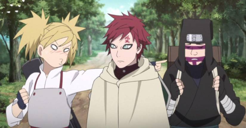 Gaara, Temari, and Kankuro