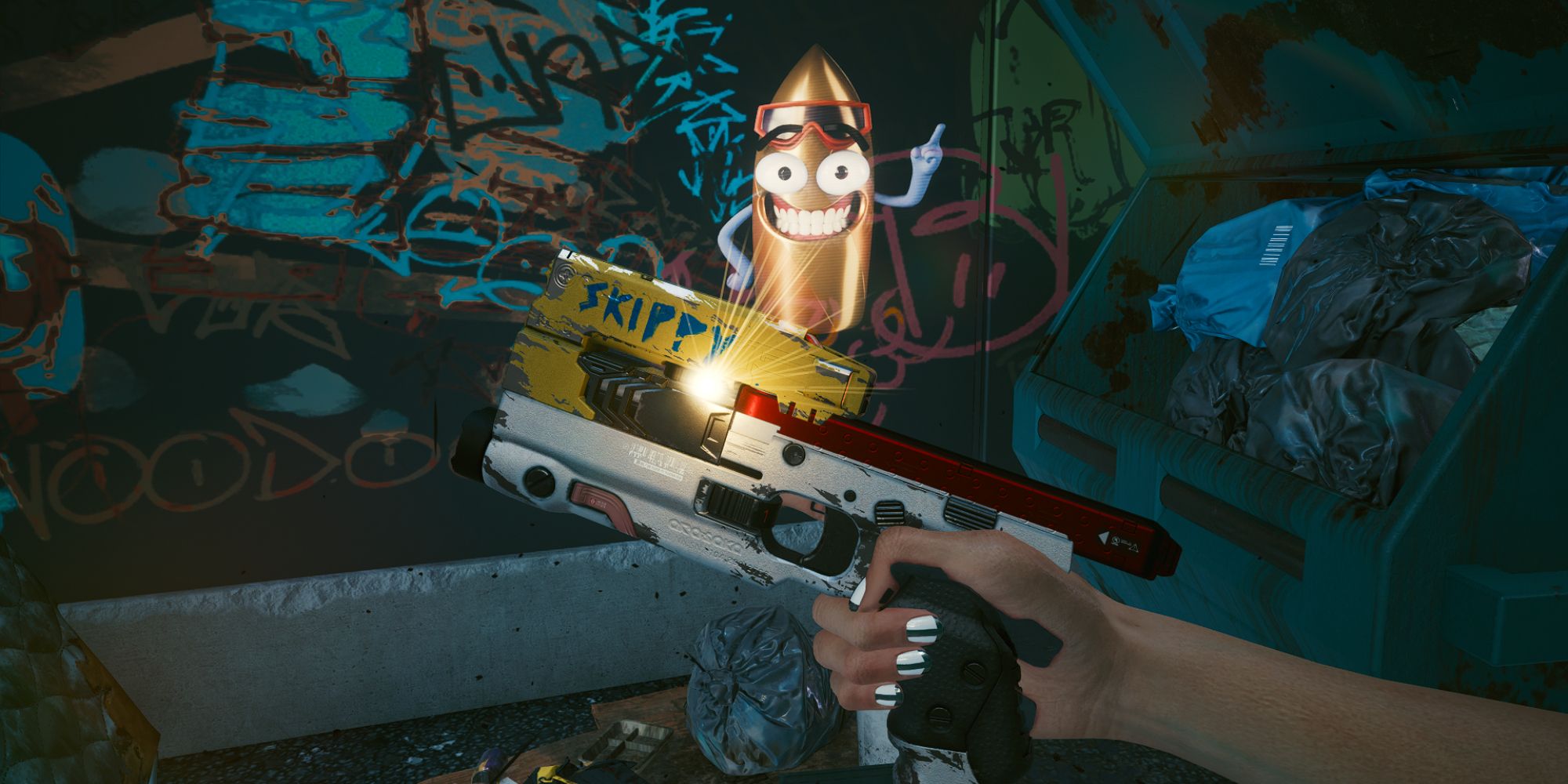 Skippy Smart Gun In Cyberpunk 2077