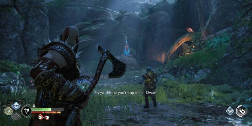 A poison plant in God of War Ragnarok