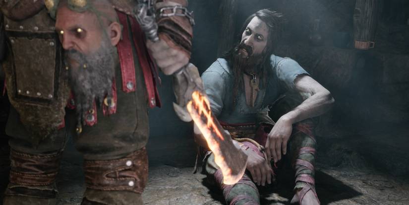 Kratos locates Tyr in God of war Ragnarok