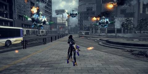 Fighting enemies in Bayonetta 3