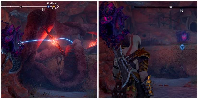 4th puzzle inside the hive in god of war ragnarok part 3