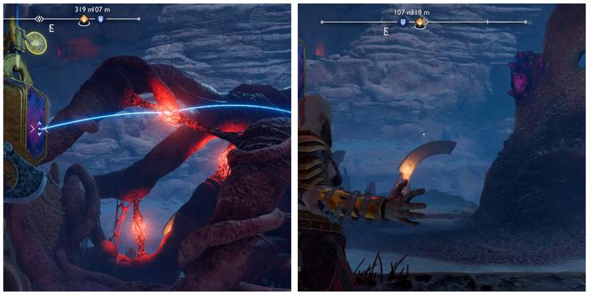 4th puzzle inside the hive in god of war ragnarok part 4