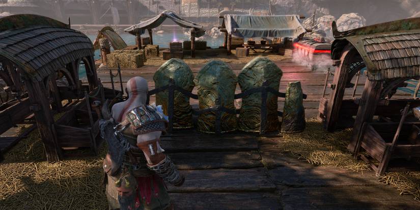 Exploring the world in God of War Ragnarok