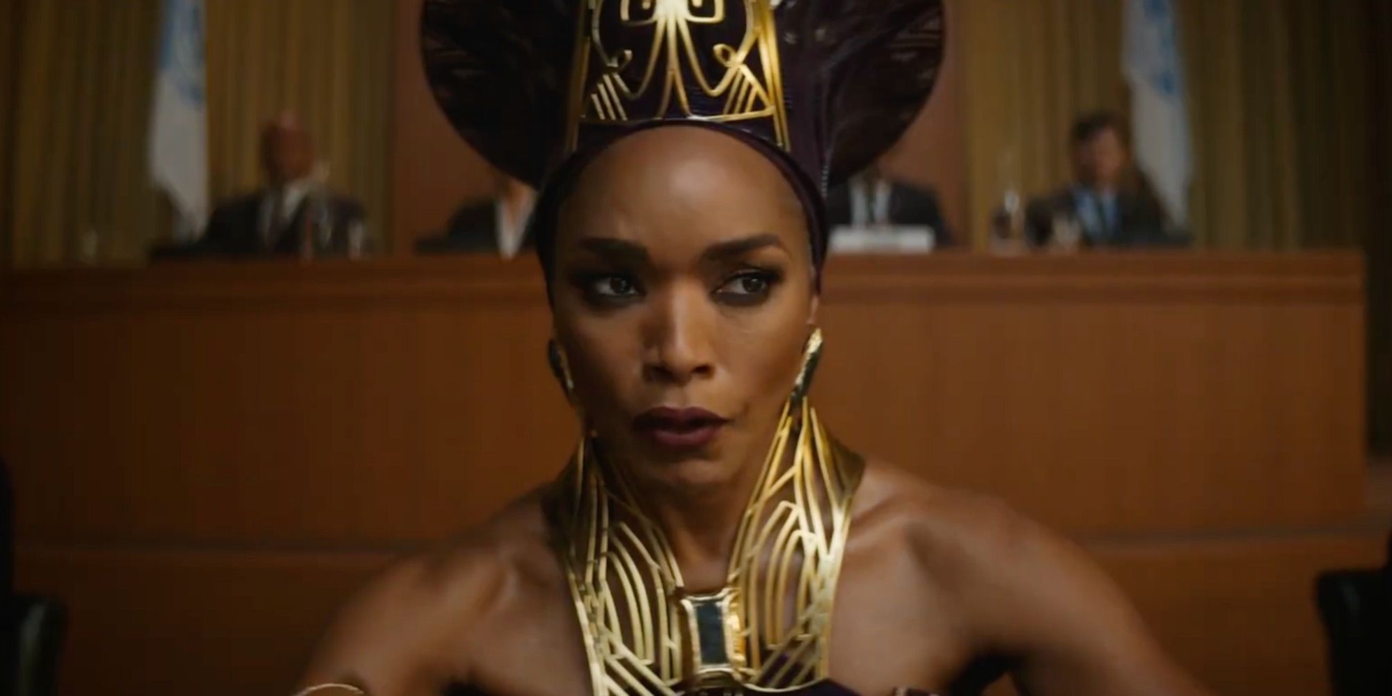 Queen Ramonda in Black Panther Wakanda Forever