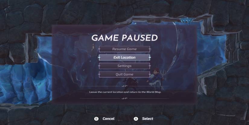 The options menu in RWBY Arrowfell