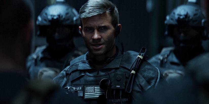 A cutscene featuring characters in Modern Warfare 2 