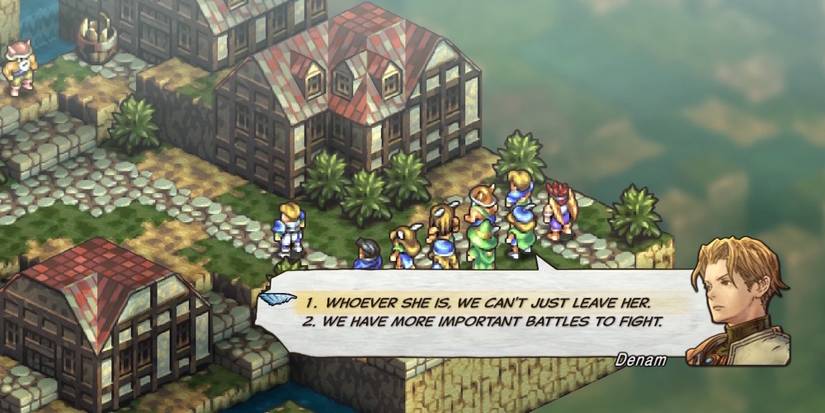 Making a decision in Tactics Ogre Reborn