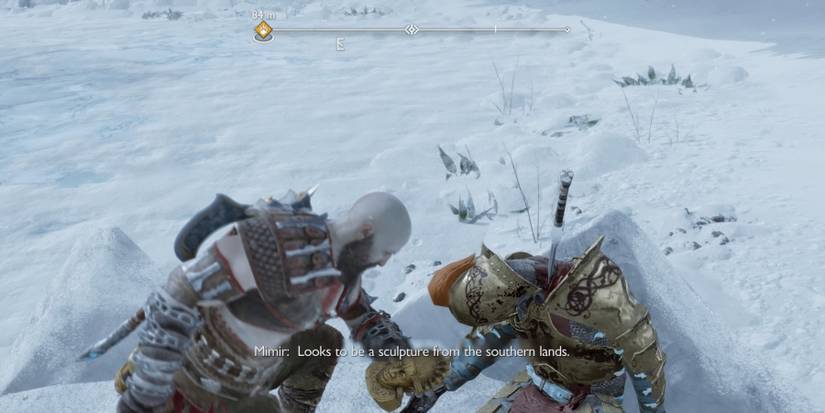 Kratos finds a Stolen Treasure in God of War Ragnarok