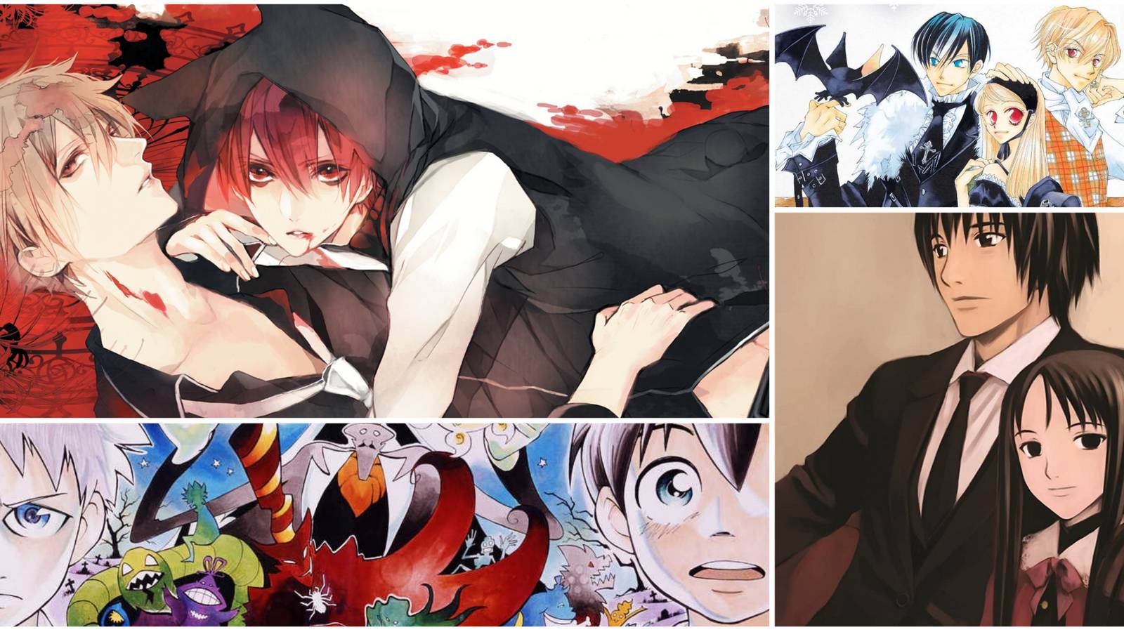 Vampire Manga Without Anime- Bloody Mary Cirque Du Freak Millennium Snow Blood Alone