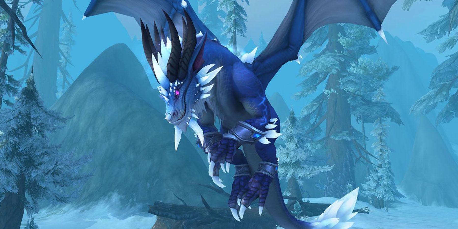 A member of the Blue Dragonflight