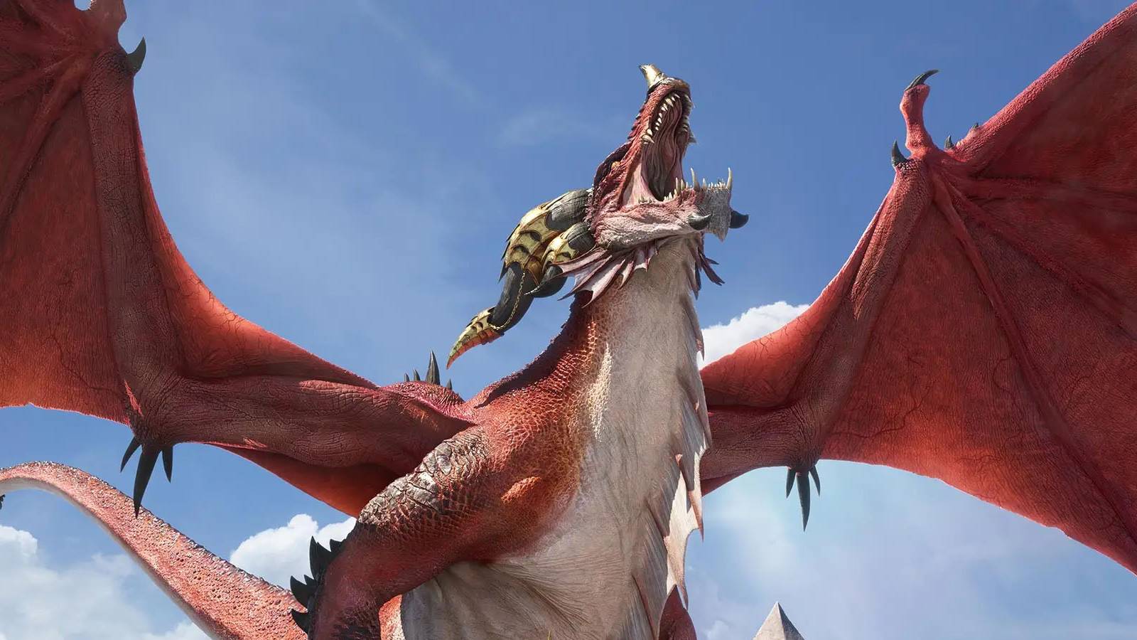 A member of the Red Dragonflight