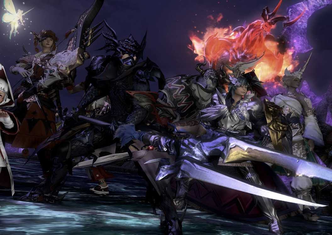 Final Fantasy 14 pilihan pemain game, pesta karakter