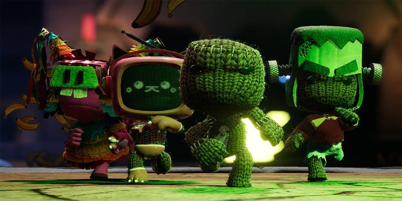 A party in Sackboy A Big Adventure