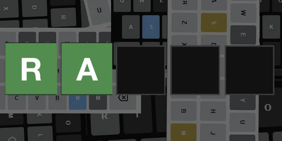 5-Letter Words Beginning With RA for November 9, 2022