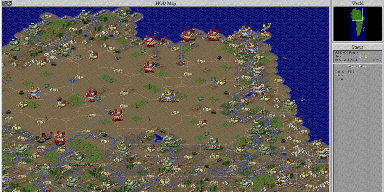 African-Set Games- Command & Conquer