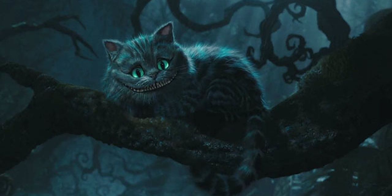 Alice in Wonderland 2010 Cheshire cat
