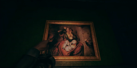A sinister painting that can be seen in rooms throughout Amnesia: A Machine For Pigs