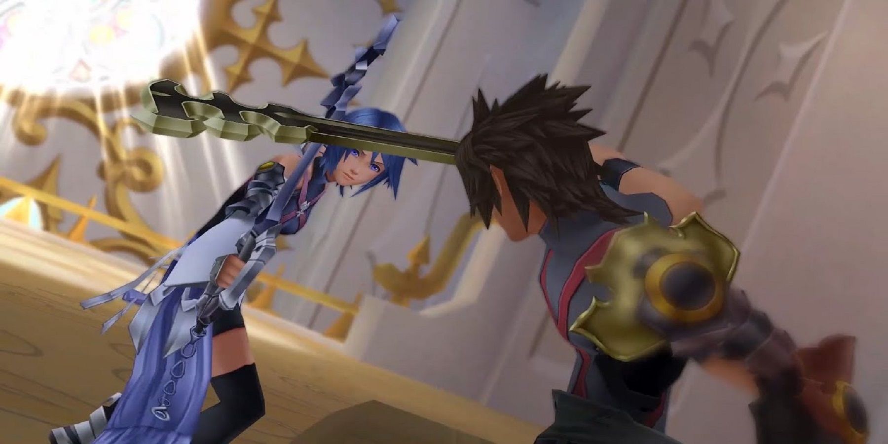 Aqua vs Terra Kingdom Hearts