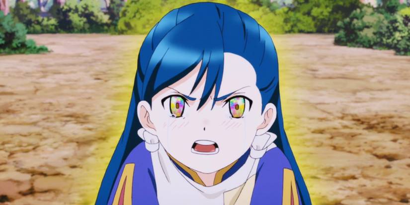 Ascendance Of A Bookworm - Mynes Devouring Sickness Showing Itself Through Her Eyes And Aura