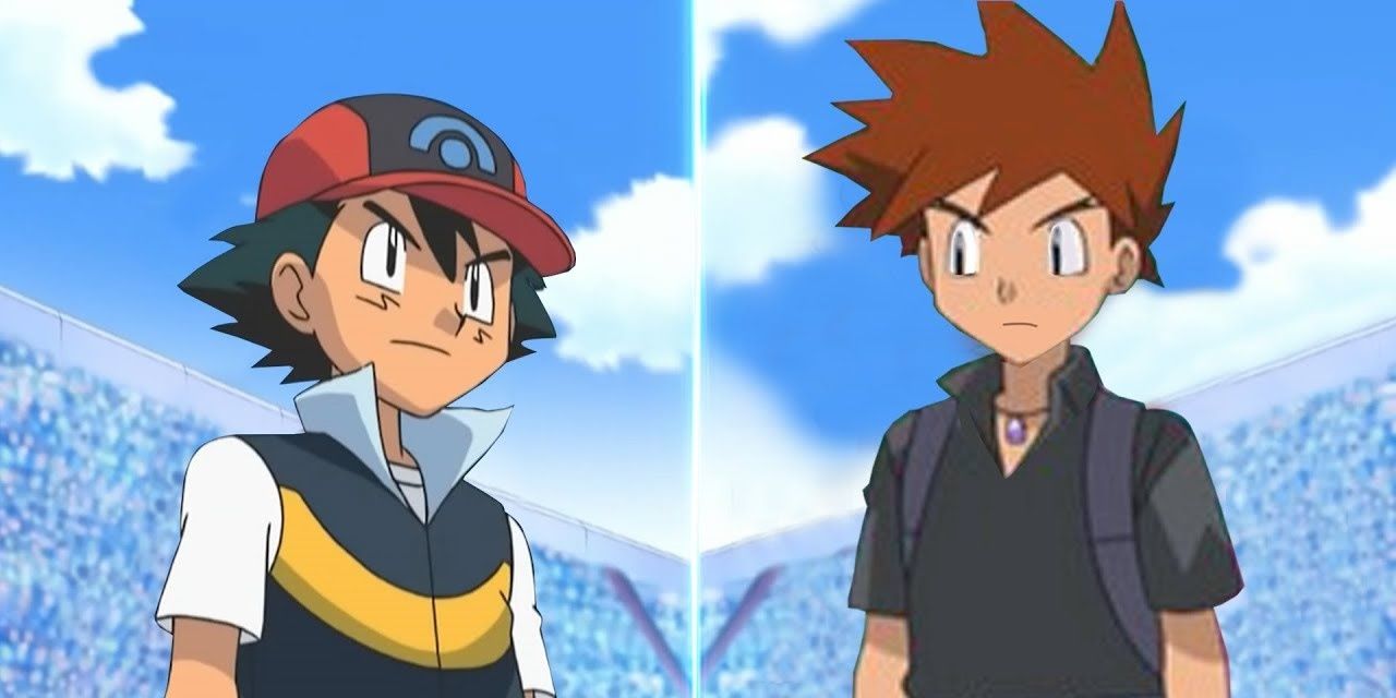 Ash & Gary in Pokemon