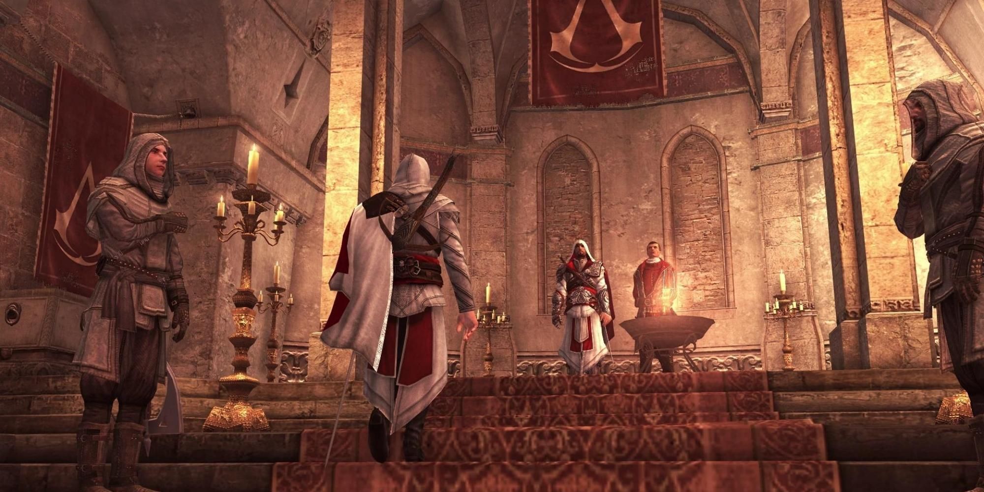 members of The Assassin Order in Assassin’s Creed