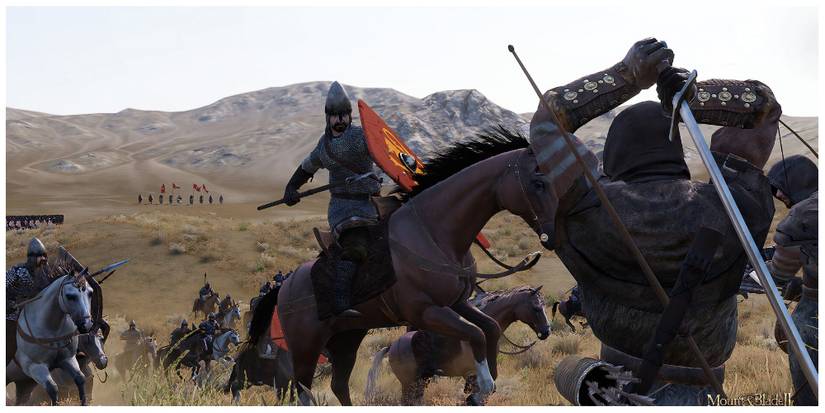 a battle in Mount & Blade 2: Bannerlord