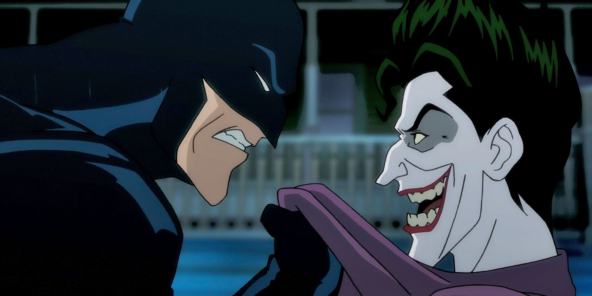 Batman and the Joker in The Killing Joke